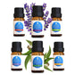 6 Pack of 100% Pure Essential Aromatherapy Oils