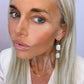 Large Rome Pearl Earrings