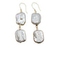 Large Rome Pearl Earrings