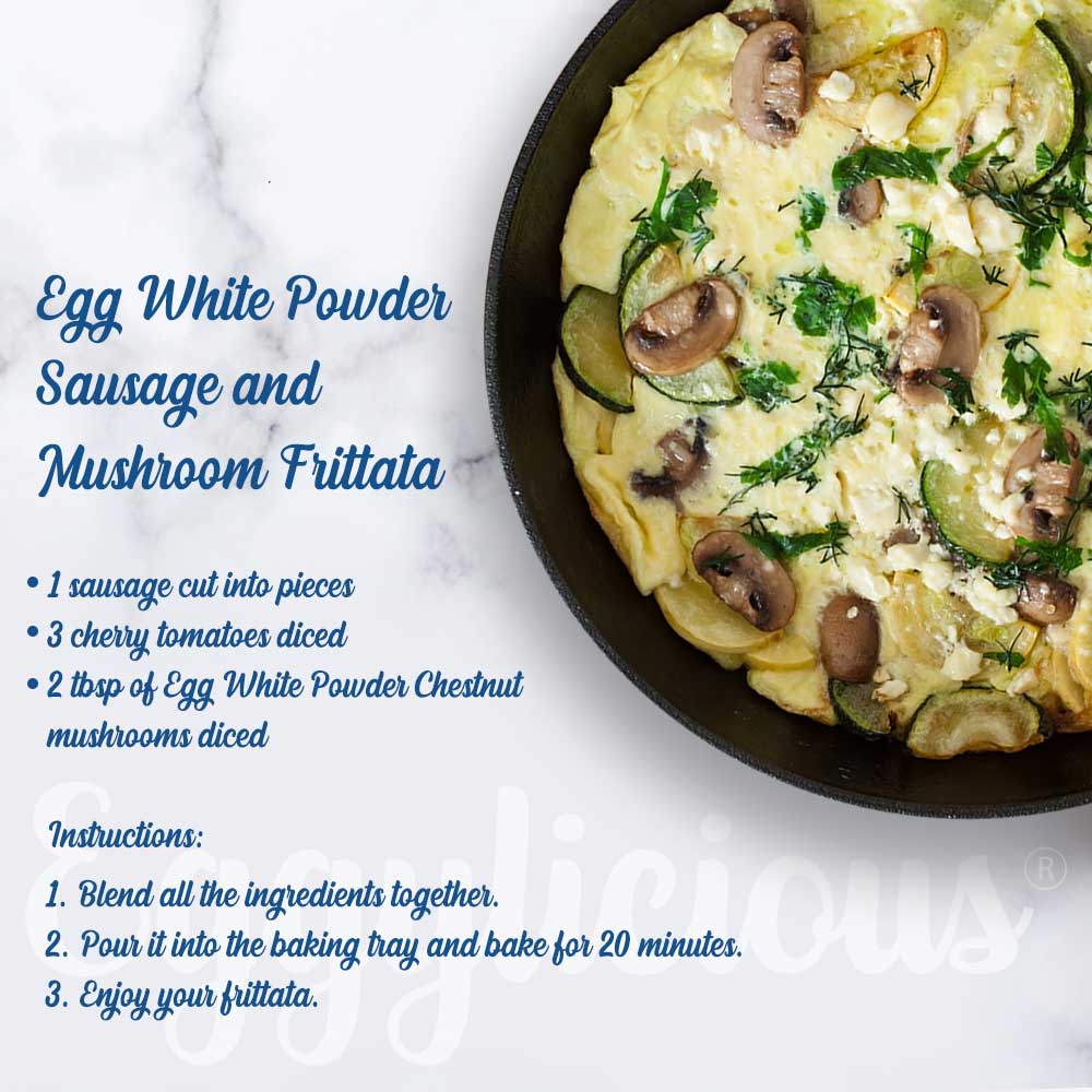 Eggylicious Egg White (Albumin) Powder