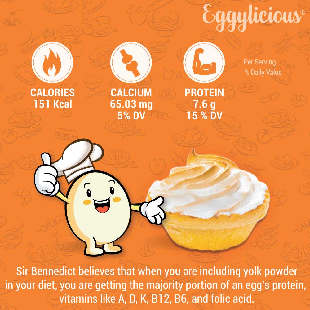 Eggylicious Egg Yolk Powder
