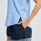 Endless Sunday Top in Denim