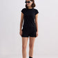 Essential Knit Shorts in Black