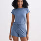 Essential Knit Shorts in Blue