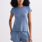 Essential Knit Shorts in Blue
