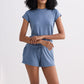 Essential Knit Shorts in Blue