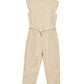 Evening Chai Jumpsuit in Neutral Beige