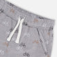 Chambray Short Dark Grey Printed Bicycle