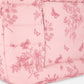 Changing Tote Printed Watercolor Roses