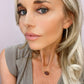 Mrs. Parker Necklace in Cherry Quartz