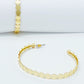 Playful Heart Hoop Earrings