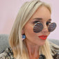 American Flag Round Shaped Sunglasses