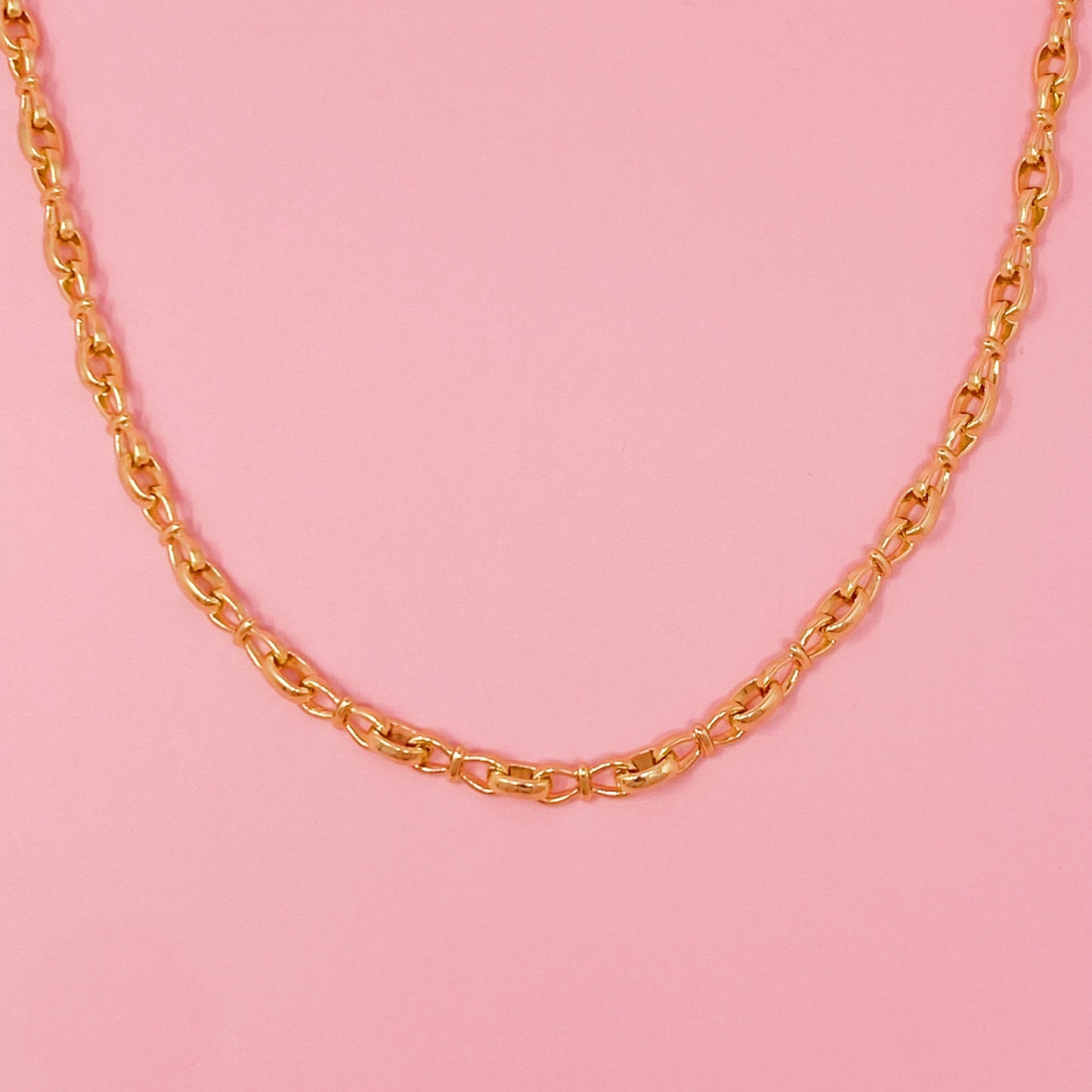 Luxe Chain Toggle Closure Necklace