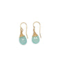 Jill Short Drop Earrings in Chalcedony