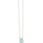 Stephanie Delicate Drop Necklace in Chalcedony