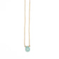 Stephanie Delicate Drop Necklace in Chalcedony