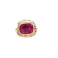 Torrey Ring with Ruby