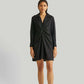 Front Twist Dress in Black