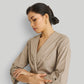Front Twist Top in Ecru