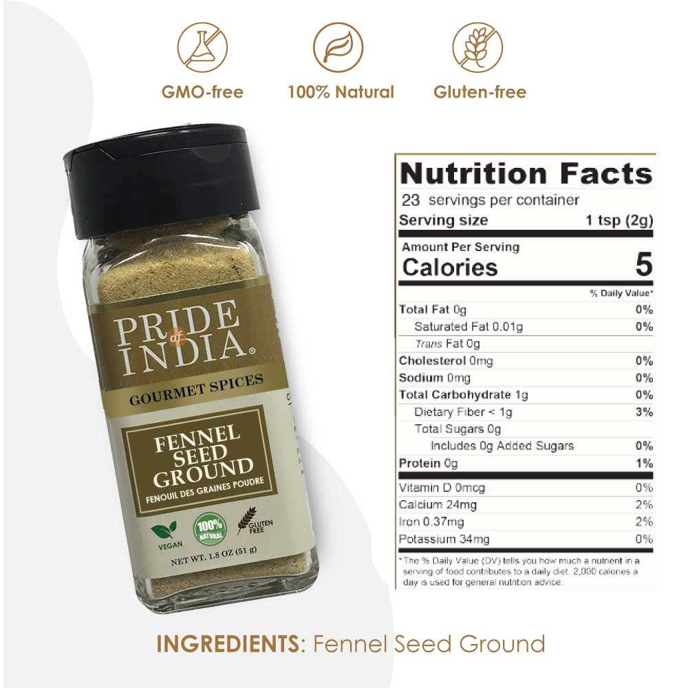 Gourmet Fennel Seed Ground