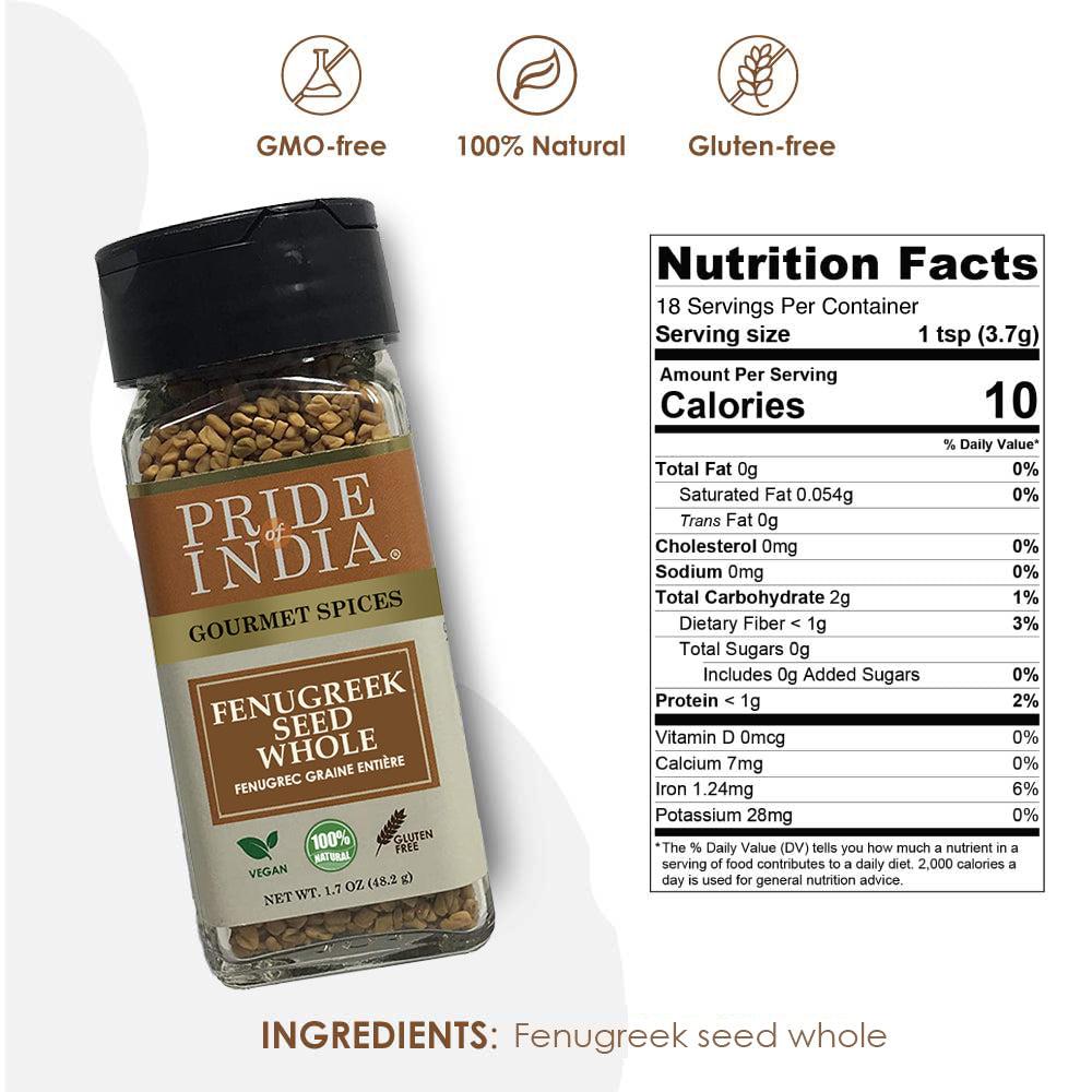 Gourmet Fenugreek Seed Whole