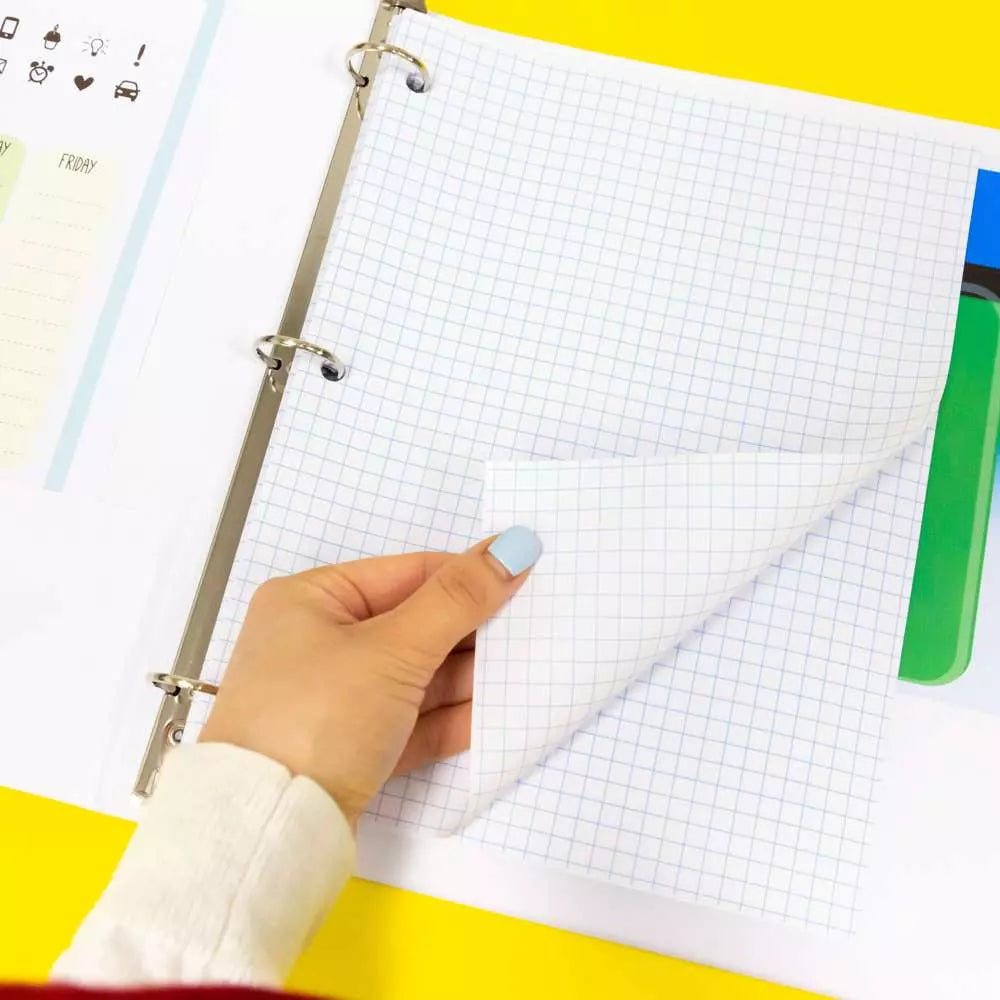 Filler Paper 4-1″ Quad-Ruled 100 Ct.