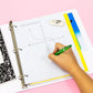 Filler Paper 4-1″ Quad-Ruled 100 Ct.