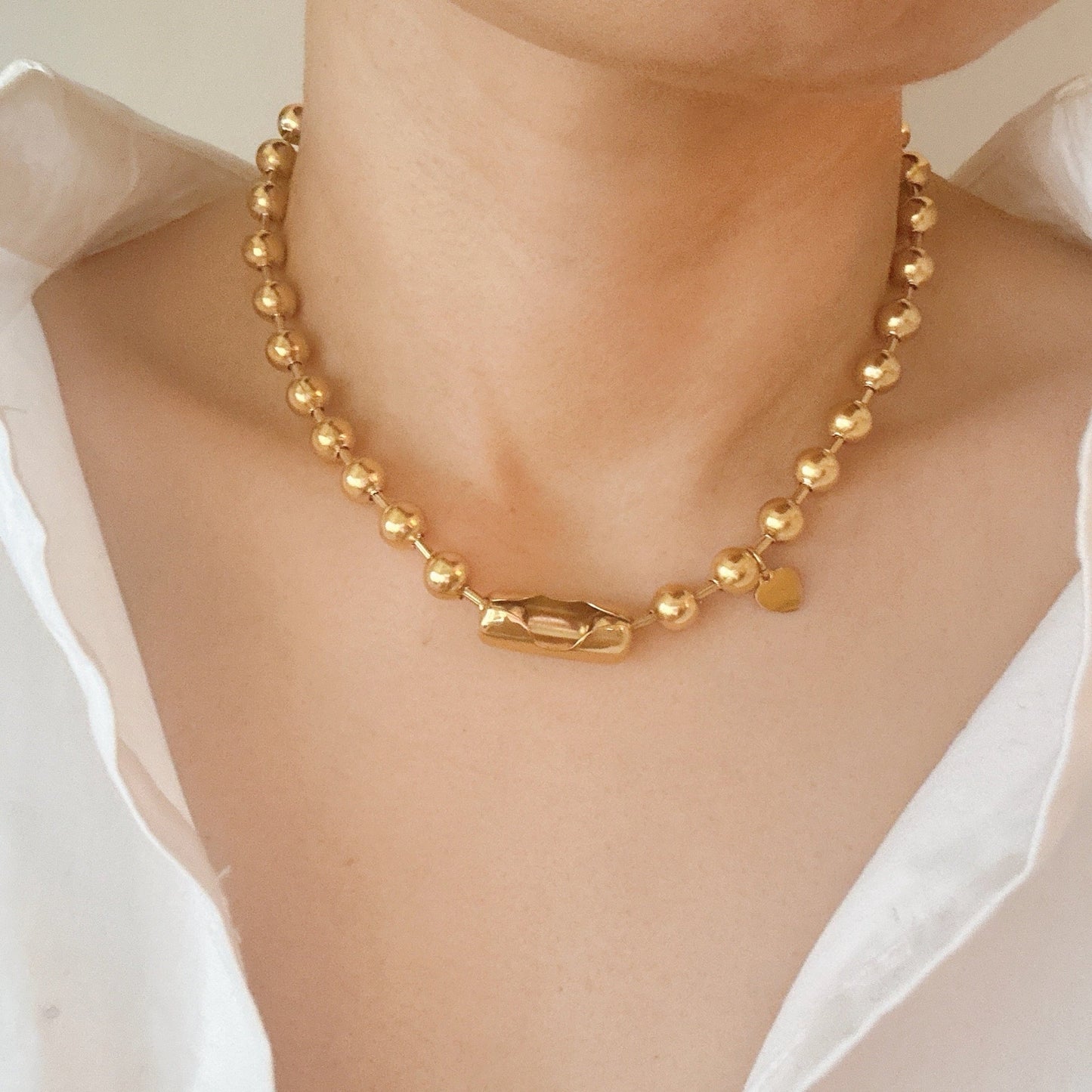 Forever Keeper Ball Chain Necklace