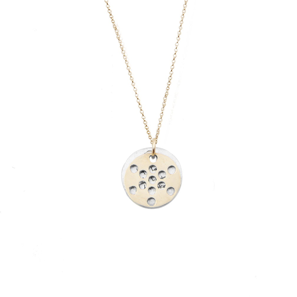 1.3CM FRUIT OF LIFE NECKLACE