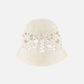 Crochet Hat Off-White Knit