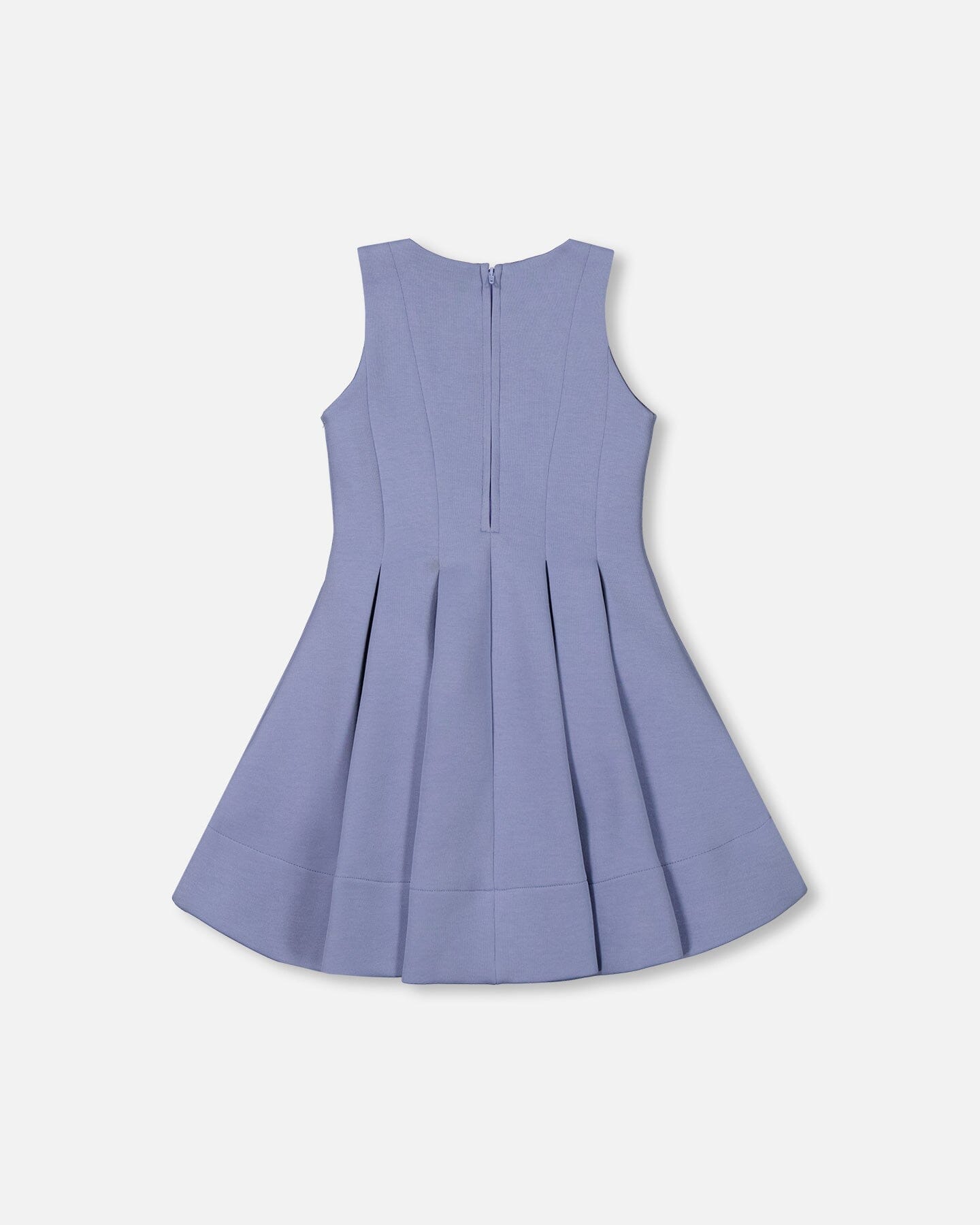 Neoprene Bow Dress Old Blue