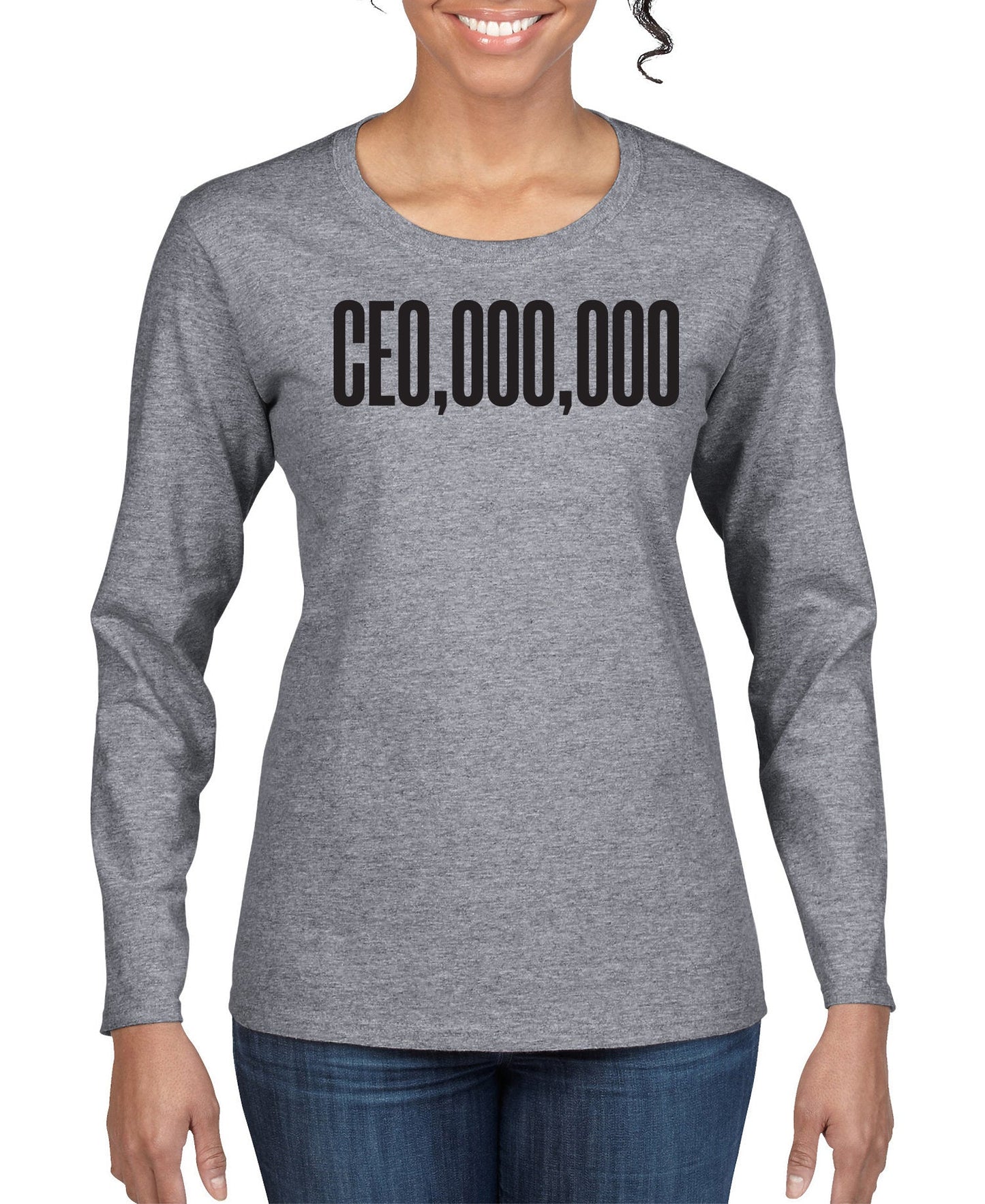 CEO, 000, 000 Women's Long Sleeve Shirt