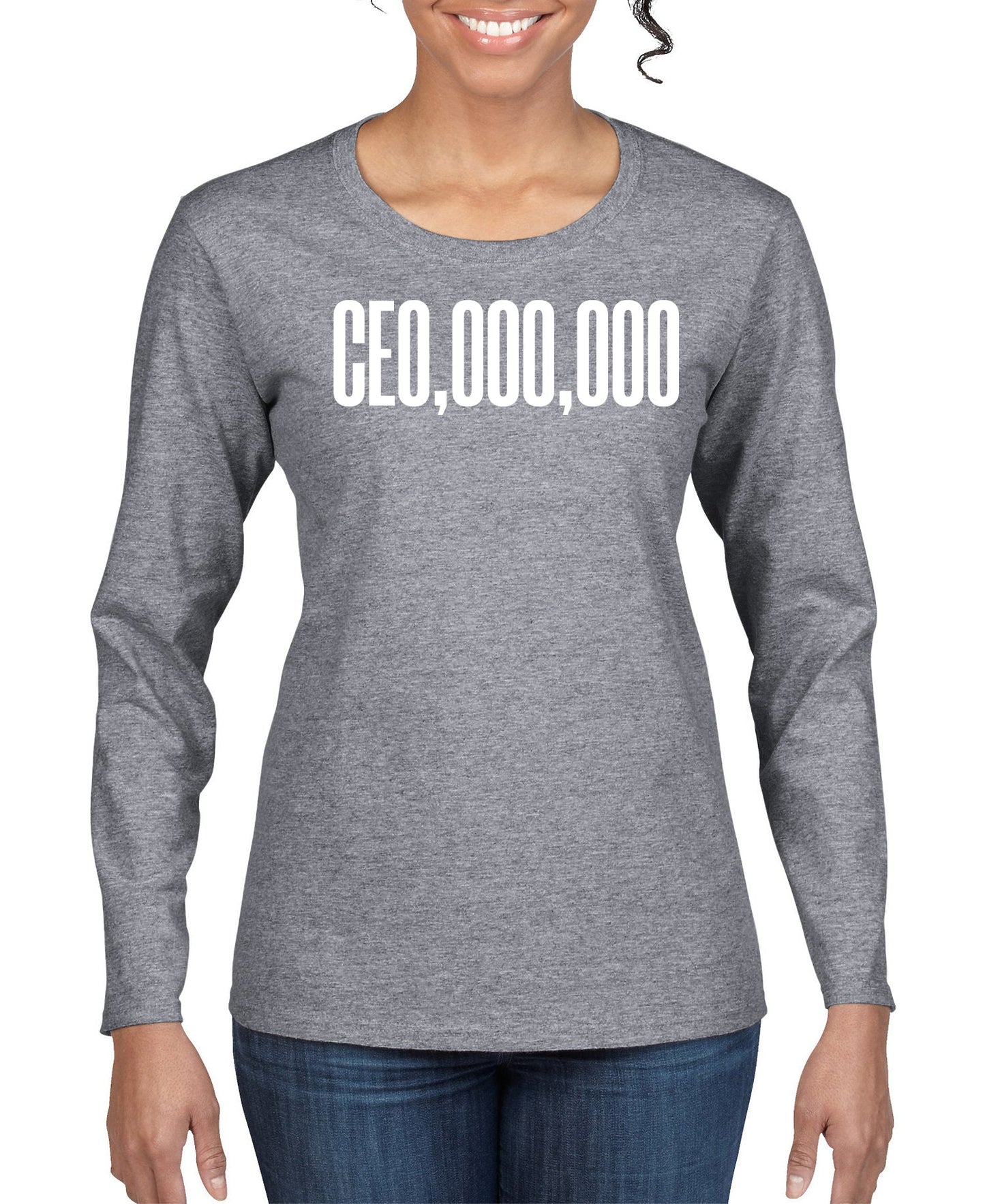 CEO, 000, 000 Women's Long Sleeve Shirt