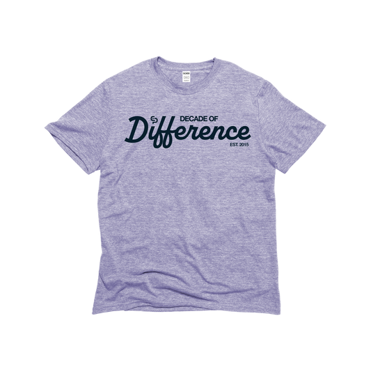 Decade of Difference Unisex Tee
