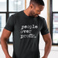People over Profit Unisex Eco-Triblend Tee