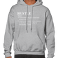 HUSTLE Definition Men’s Hoodie