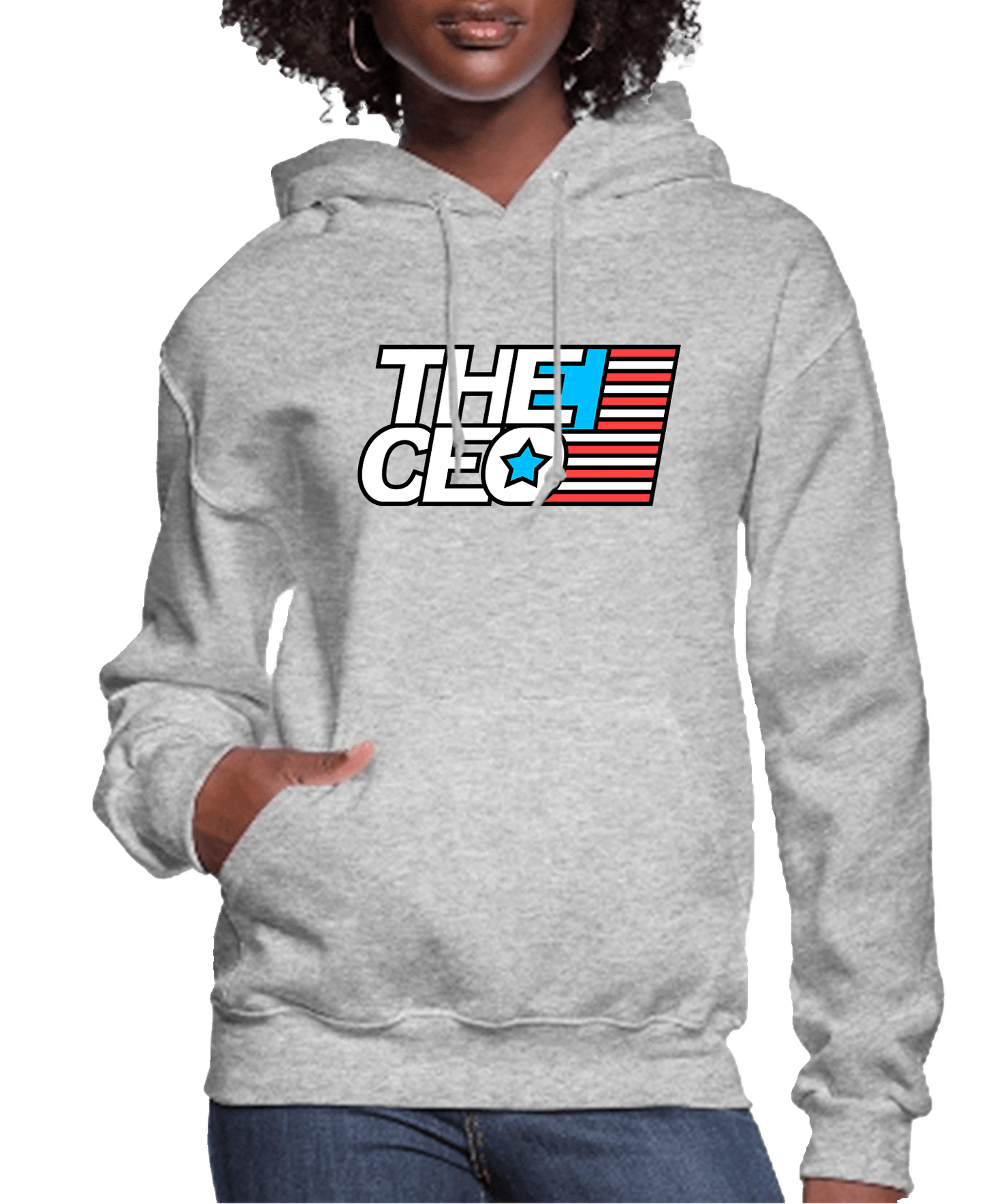 American Flag The CEO Women’s Hoodie