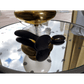 Gaea - Vibrating Black Dildo