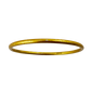 VIRTUOUS CIRCLE GOLD TONE SKINNY BANGLE
