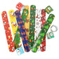 10Pcs Weihnachten Weihnachtsmann Klatscharmband Weihnachtsfeier Gastgeschenke Armband Schnapparmbänder für Kinder Navidad Natal Noel Neujahrs-Geburtstagsgeschenk