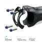 OG-EVKIN BS-004 T1000 Carbon MTB Bicycle Stem 6/17 Degree 31.8MM Carbon Road Bike Stem Positive and Negative Cycling Power Parts