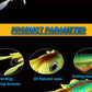SUNMILE Angel-Gummiköder Tintenfisch 20g/60g/80g/100g/120g/150g Leuchtend/UV-Tintenfisch-Jig Angelköder für Meeresangeln Wobbler Köder