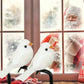 12er-Pack Clip-on Mini-Vogelattrappen Weihnachtsbaumschmuck Festival Gartendekoration Geschenk Weihnachtsdekoration Wohnkultur Geschenke Navidad