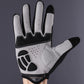 ROCKBROS Fahrradhandschuhe Schwammpolster Lange Finger Motorradhandschuhe für Fahrrad Mountainbike Handschuhe Touchscreen MTB Handschuhe