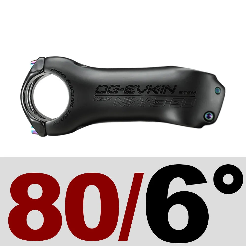 OG-EVKIN BS-004 T1000 Carbon MTB Bicycle Stem 6/17 Degree 31.8MM Carbon Road Bike Stem Positive and Negative Cycling Power Parts