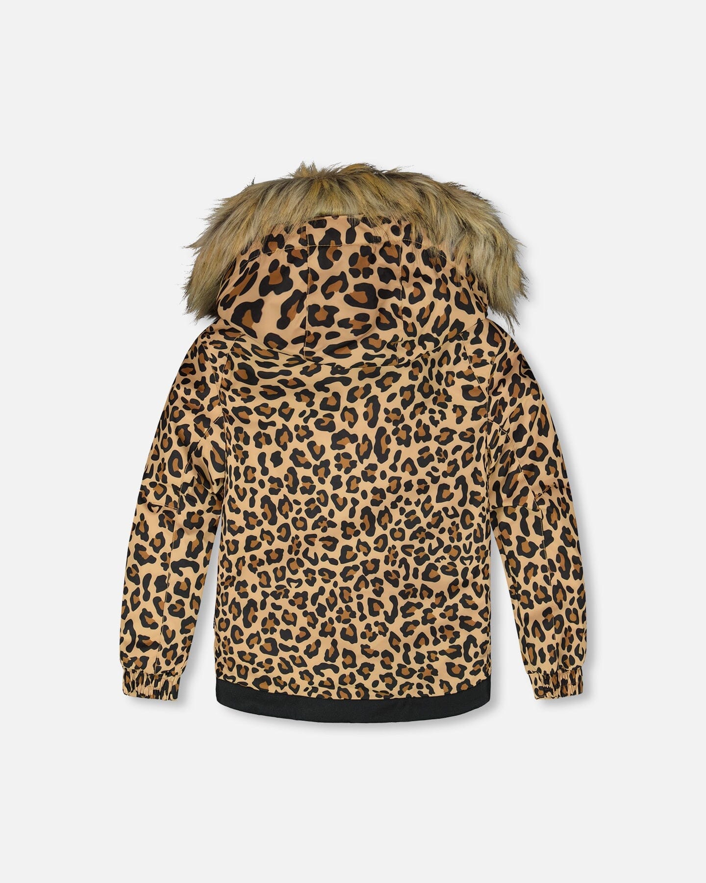 Two-Piece Play Snowsuit Beige Leopard