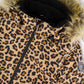 Two-Piece Play Snowsuit Beige Leopard