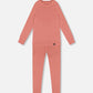 Merino Wool Base Layer Set Dusty Pink