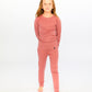 Merino Wool Base Layer Set Dusty Pink