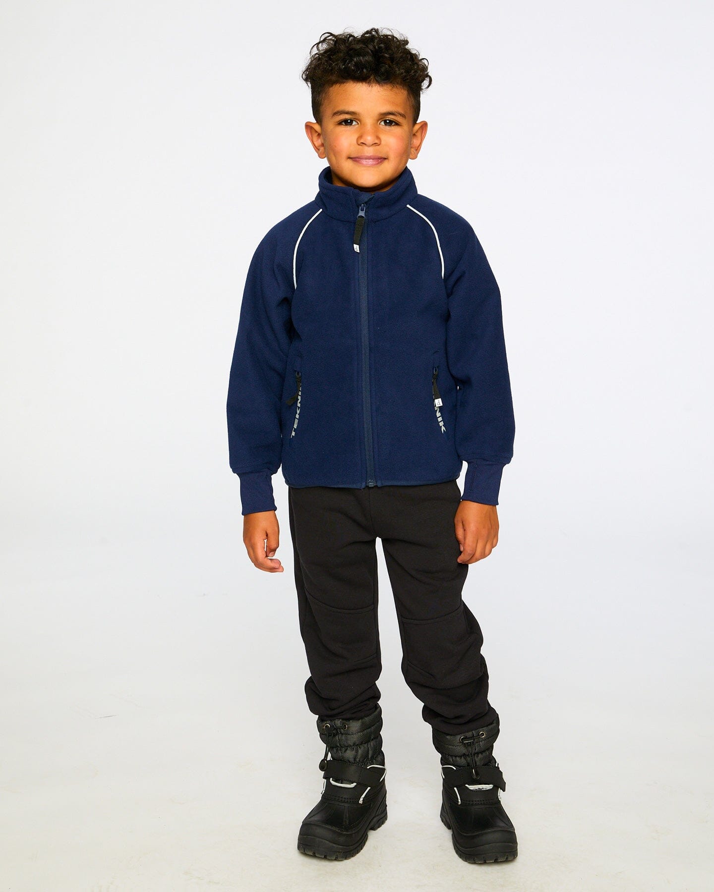 Mid-Season TEKNIK Windfleece Jacket Navy Blue